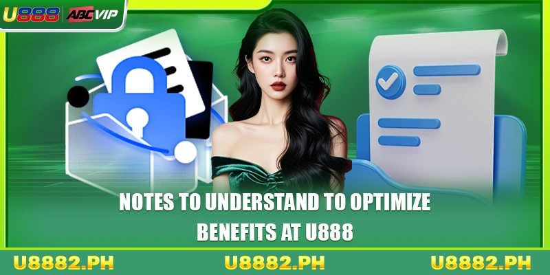 Privacy Policy U888 3 Notes to understand to optimize benefits at U888
