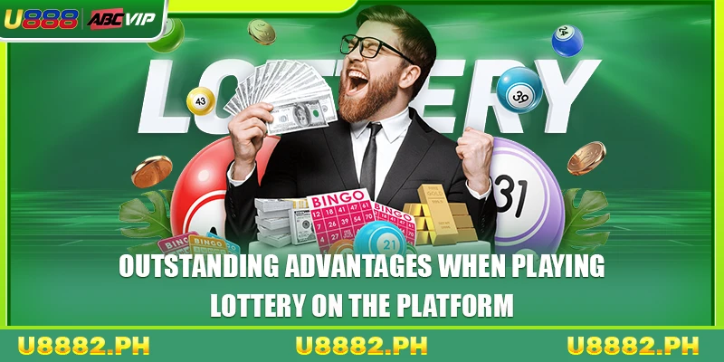 Diverse Lottery Game Store 2 Outstanding advantages when playing lottery on the platform