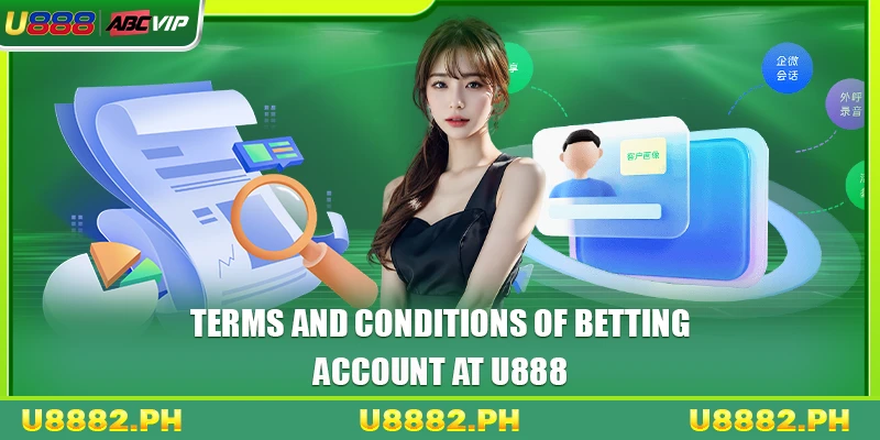 Terms And Conditions U888 1 Terms and conditions of betting account at U888
