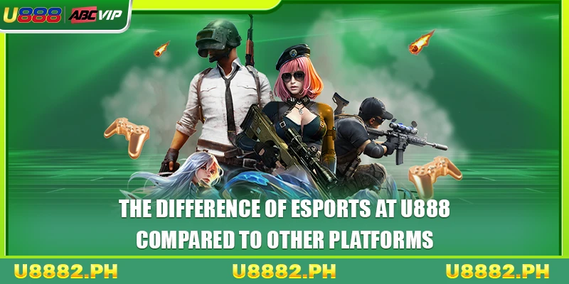 ESports At U888 3 The difference of ESports at U888 compared to other platforms